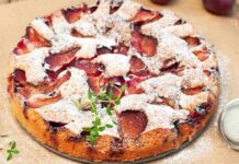 Torta alle prugne gluten free e senza lattosio RicettaSprint