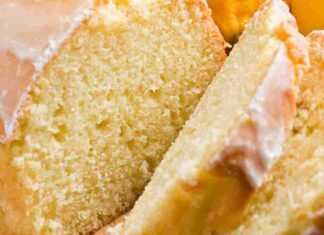Torta miele, limone e latte caldo