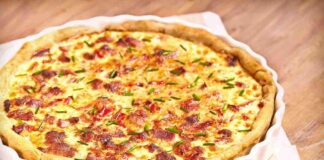 Torta salata mediterranea,