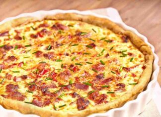 Torta salata mediterranea,