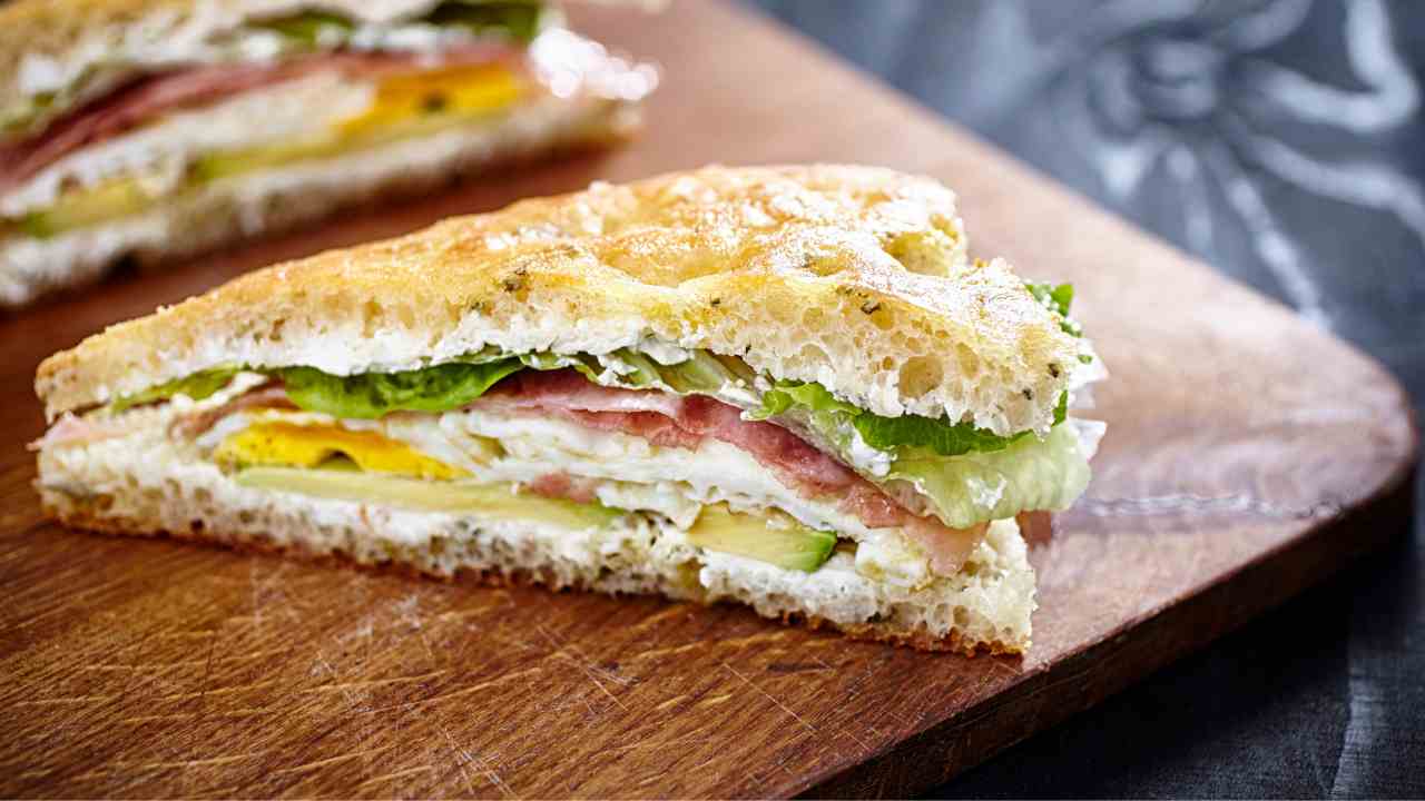 Tramezzini focaccia RicettaSprint