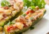 Zucchine farcite con un cuore morbido