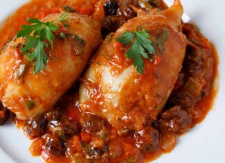 calamari ripieni alla eoliana ricettasprint