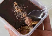 Di questa ne posso mangiare anche una intera: la prima volta l’ho provata dalla mia amica contiene solo 190 kcal dolce 190 kcal