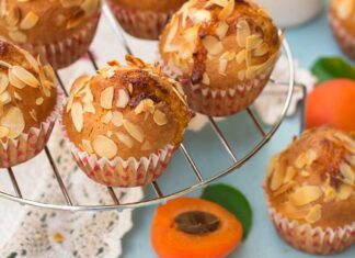 muffin albicocche e mandorle ricettasprint