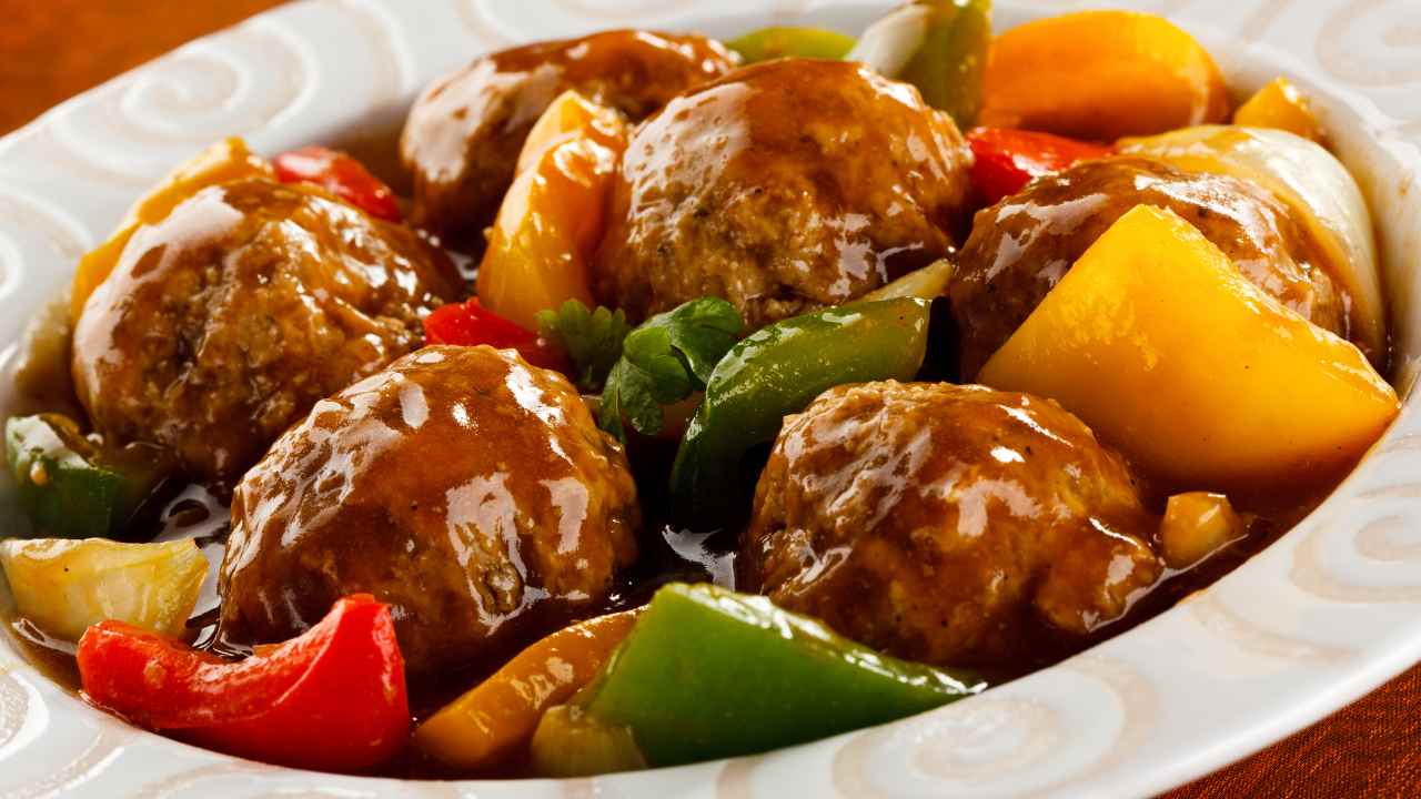 polpette e peperoni affogati ricettasprint