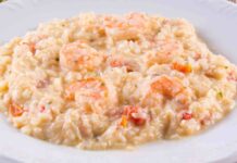 risotto cremoso gamberi ricettasprint