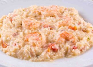 risotto cremoso gamberi ricettasprint