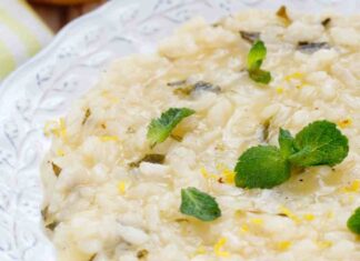 risotto menta limone ricettasprint