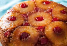 torta ananas in scatola