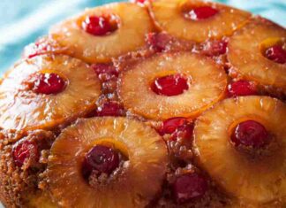 torta ananas in scatola