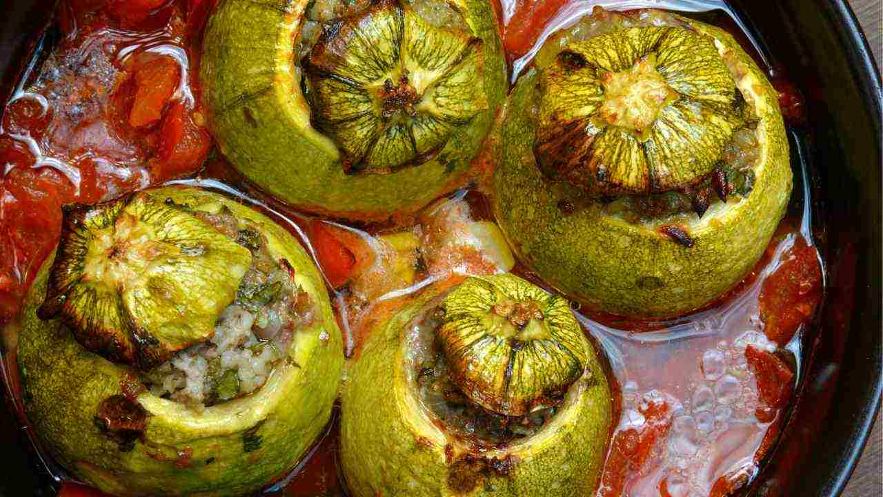 zucchine tonde ripiene ricettasprint