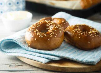 Bagle con 2 ingredienti - RicettaSprint