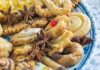Biscotti di diverso tipo serviti