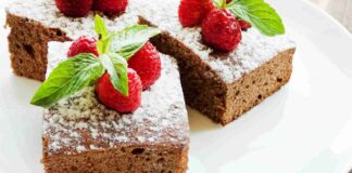 Brownie light yogurt e caffè 03092025 ricettasprint.it