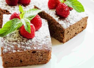 Brownie light yogurt e caffè 03092025 ricettasprint.it