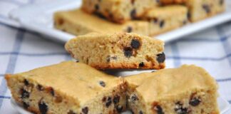 Brownies al cioccolato bianco