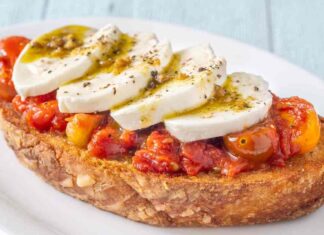 Bruschettone alla caprese