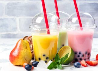 Diversi tipi di bubble tea