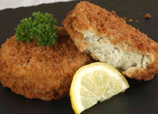 Burger di pesce croccanti