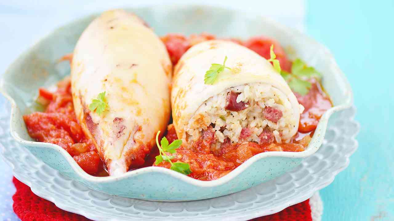 Calamari ripieni facili facili - RicettaSprint