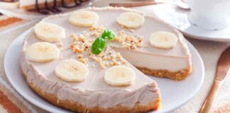 Cheesecake alla banana