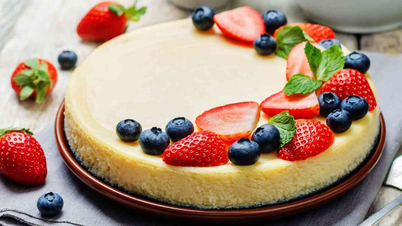 Cheesecake alla ricotta 07092025 ricettasprint.it