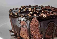 Chiffon cake con ganache -Ricettasprint.it