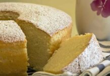 Ciambellone del bar senza zucchero - Ricettasprint.it
