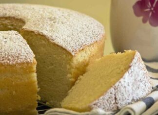 Ciambellone del bar senza zucchero - Ricettasprint.it