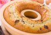 Ciambellone mandorle e gocce di cioccolato