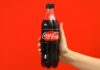 Una bottiglia piccola di Coca Cola Zero