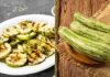 Delle zucchine cotte e delle zucchine crude