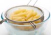 Pasta messa a scolare