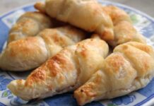 Cornetti di riso al cioccolato