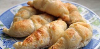 Cornetti di riso al cioccolato