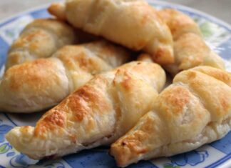 Cornetti di riso al cioccolato