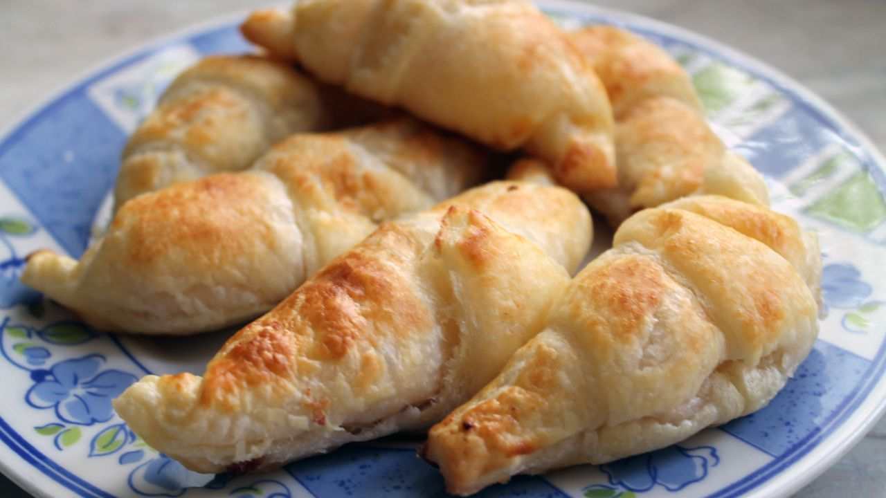 Cornetti di riso al cioccolato
