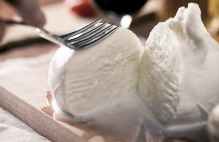 Della mozzaella fresca