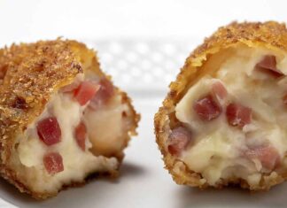 Crocchette di latte e pancetta