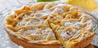 Crostata con crema di limone e mascarpone 24082025 ricettasprint.it