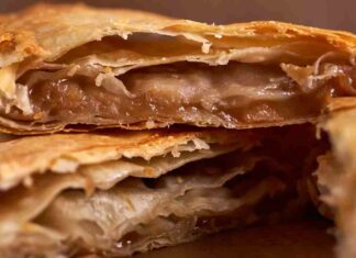 Crostata di mele croccante