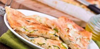 Focaccia con zucchine - RicettaSprint