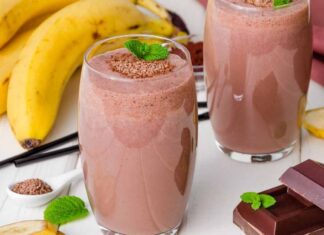 Frappè proteico al cioccolato 27082025 ricettasprint.it
