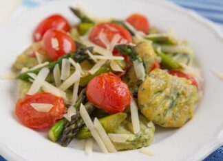 Gnocchi di spinaci all'insalata 26082025 ricettasprint.it