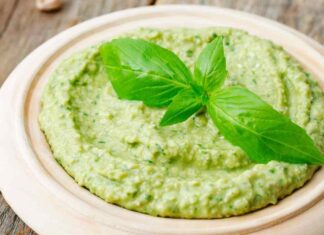 Hummus di basilico