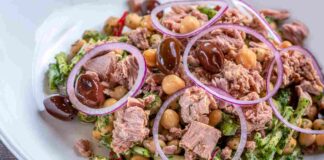 Insalata di ceci con avocado - Ricettasprint.it