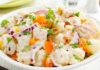 Insalata di patate carote e verdure con yogurt - Ricettasprint.it