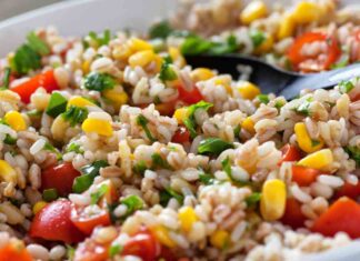Insalata riso e orzo - Ricettasprint.it