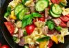 Insalata di pasta con tonno e verdure - Ricettasprint.it